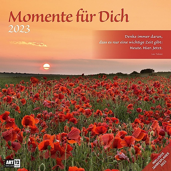 Momente für Dich Kalender 2023 - 30x30, Ackermann Kunstverlag