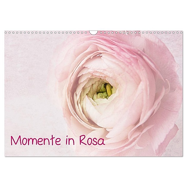 Momente in Rosa (Wandkalender 2024 DIN A3 quer), CALVENDO Monatskalender, Claudia Möckel / Lucy L!u