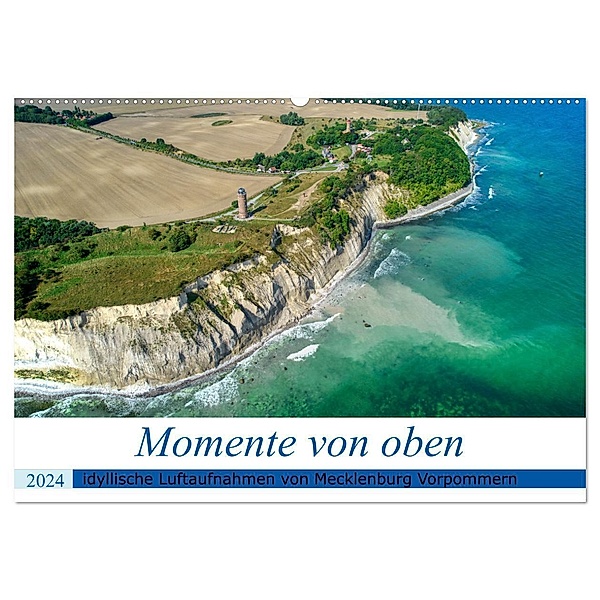 Momente von oben (Wandkalender 2024 DIN A2 quer), CALVENDO Monatskalender, Swen Lewerenz