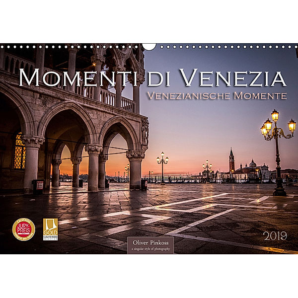 Momenti di Venezia - Venezianische Momente (Wandkalender 2019 DIN A3 quer), Oliver Pinkoss