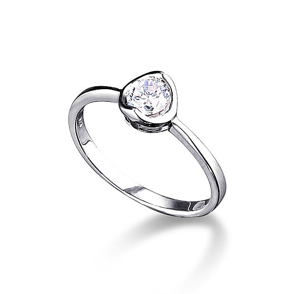 Mona Mon'Amour Ring 925/- Sterling Silber 2,0cm Glänzend (Größe: 058 (18,5))