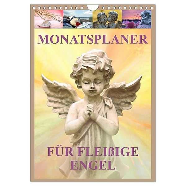 Monatsplaber für fleißige Engel (Wandkalender 2024 DIN A4 hoch), CALVENDO Monatskalender, Klattis