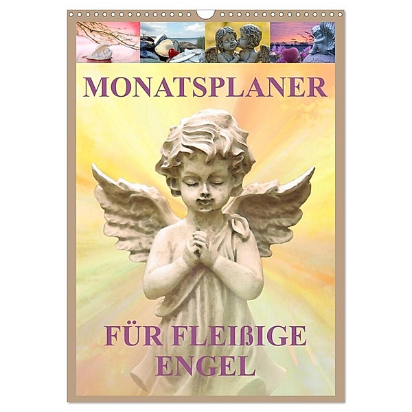Monatsplaber für fleißige Engel (Wandkalender 2024 DIN A3 hoch), CALVENDO Monatskalender, Klattis