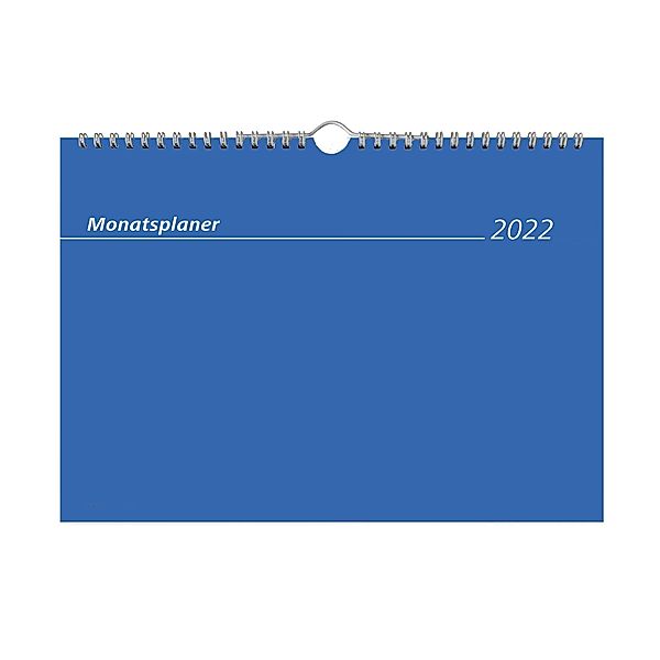 Monatsplaner Ringbuch 2022