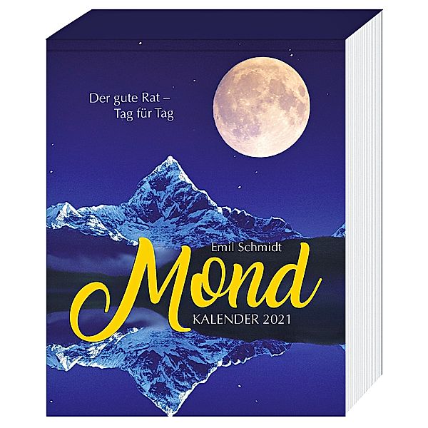 Mond Abreißkalender 2021, Emil Schmidt