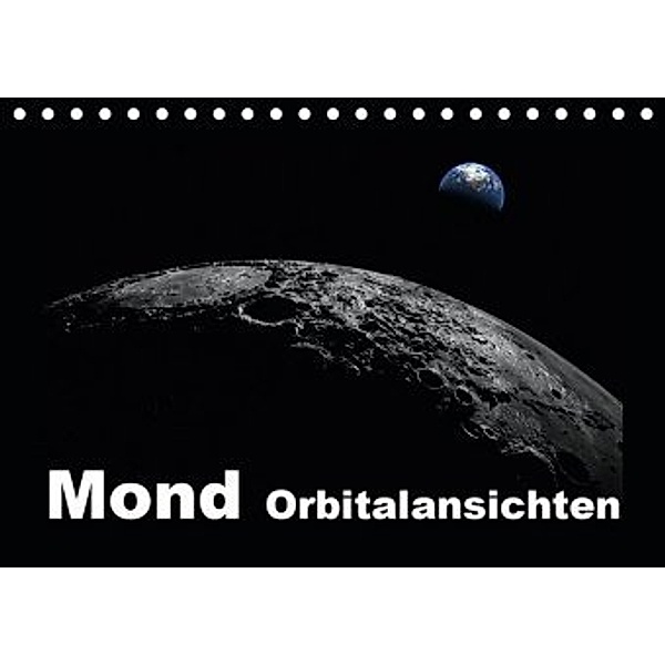 Mond Orbitalansichten (Tischkalender 2020 DIN A5 quer), Linda Schilling und Michael Wlotzka