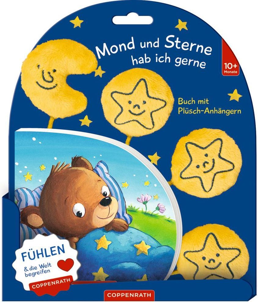 Mond und Sterne hab ich gerne, mit Plüsch-Anhängern Buch versandkostenfrei  bei Weltbild.de bestellen