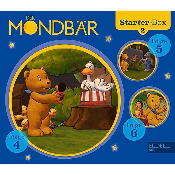 Mondbär - Starter-Box.Starterbox.2,3 Audio-CD, Mondbär