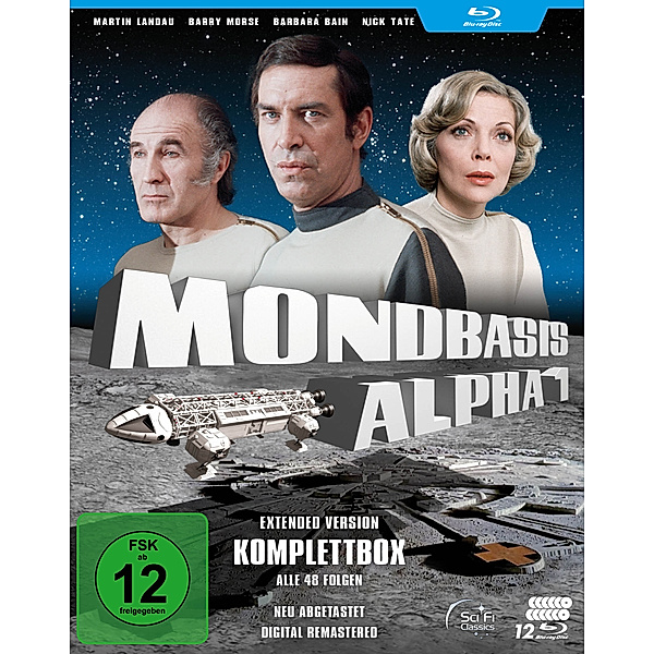 Mondbasis Alpha 1 - Extended Version HD-Komplettbox, Gerry Anderson, Sylvia Anderson, Johnny Byrne, Christopher Penfold, Anthony Terpiloff, Terence Feely, Donald James, Fred Freiberger, Elizabeth Barrows