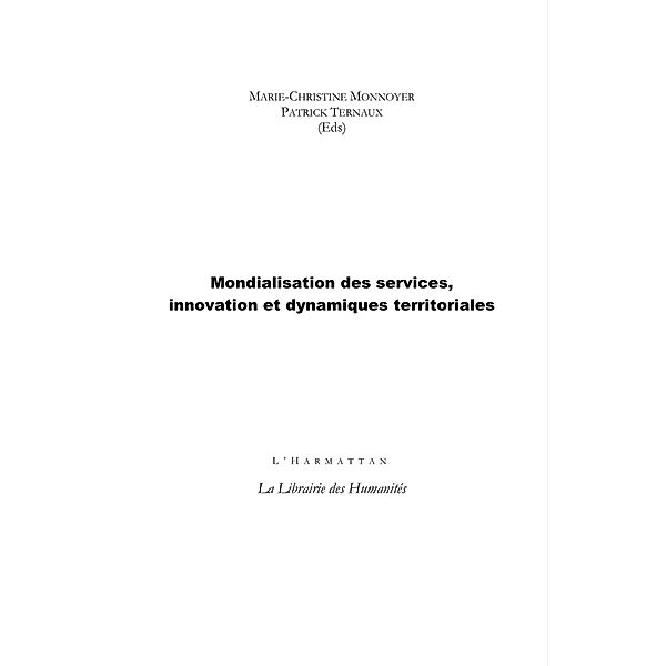 Mondialisation des services-Innovation / Hors-collection, Bacary Toure