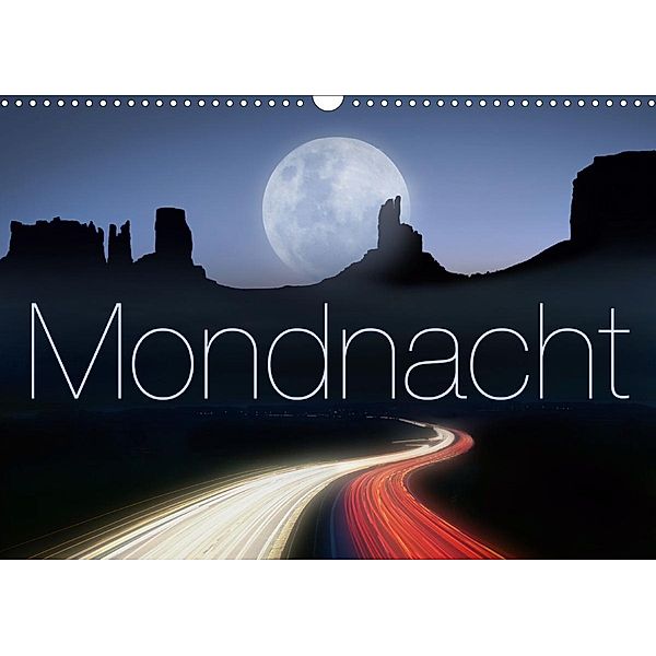 Mondnacht (Wandkalender 2020 DIN A3 quer), Edmund Nägele F.R.P.S.
