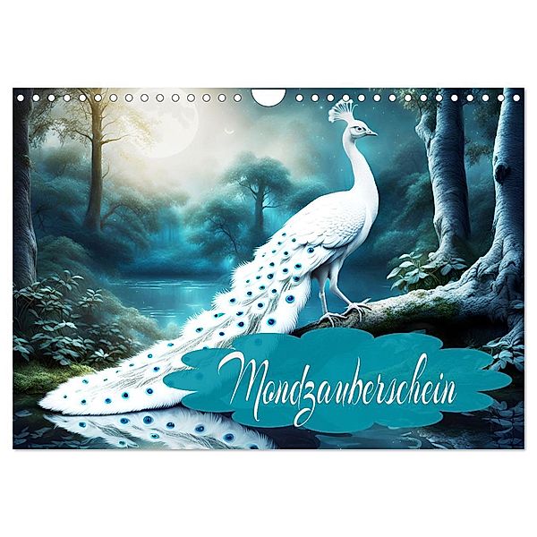Mondzauberschein (Wandkalender 2025 DIN A4 quer), CALVENDO Monatskalender, Calvendo, Dusanka Djeric