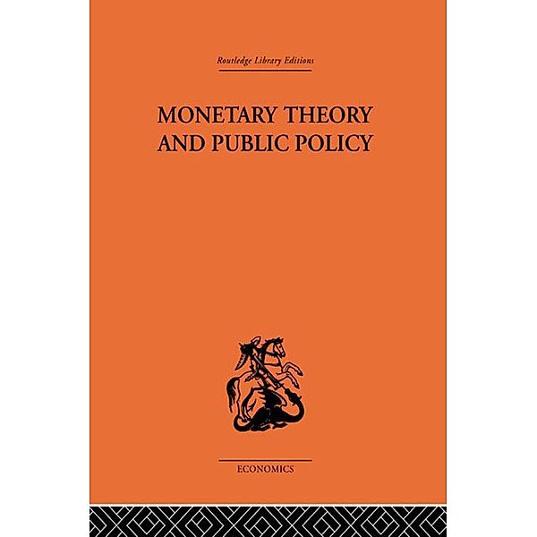 Monetary Theory and Public Policy, Kenneth K. Kurihara