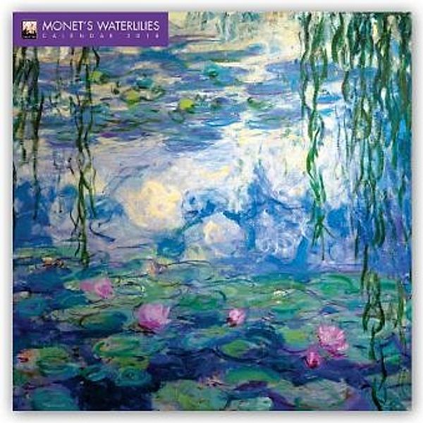 Monet's Waterlilies 2018, Flame Tree Publishing