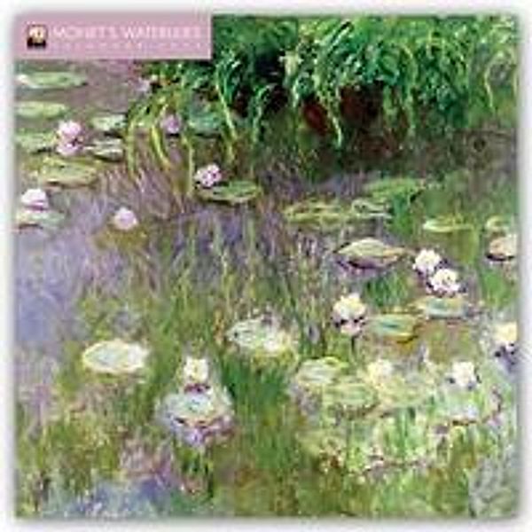 Monet's Waterlilies - Monets Seerosen 2022, Flame Tree Publishing