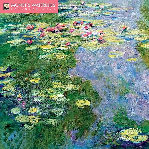 Monet's Waterlilies - Monets Seerosen 2023, Flame Tree Publishing