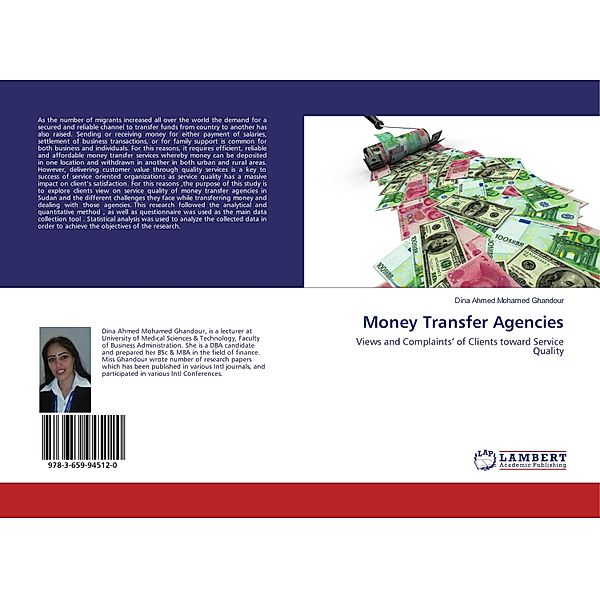 Money Transfer Agencies, Dina Ahmed Mohamed Ghandour