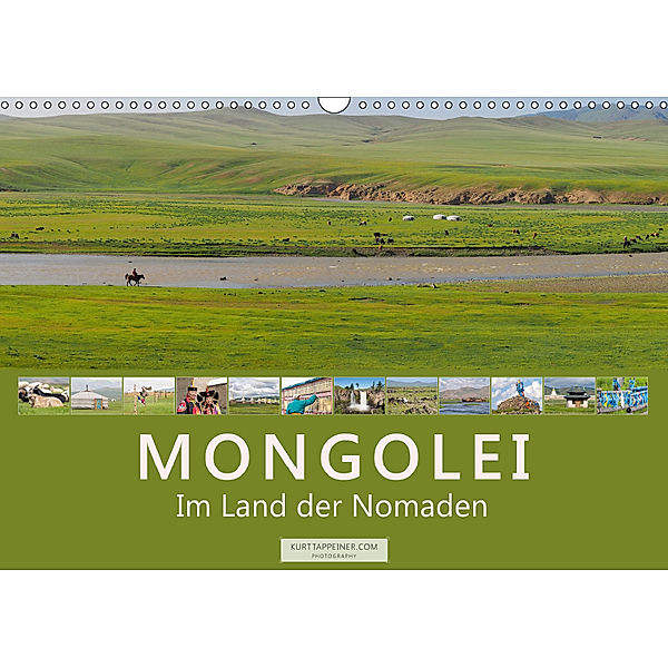 Mongolei Im Land der Nomaden (Wandkalender 2019 DIN A3 quer), Kurt Tappeiner