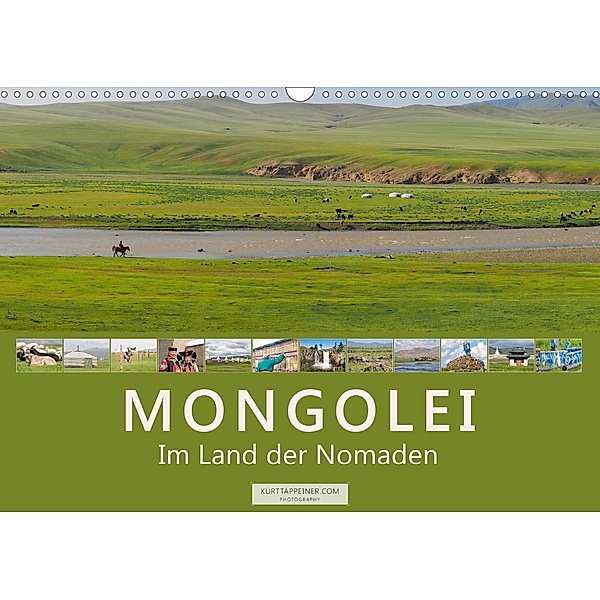Mongolei Im Land der Nomaden (Wandkalender 2021 DIN A3 quer), Kurt Tappeiner