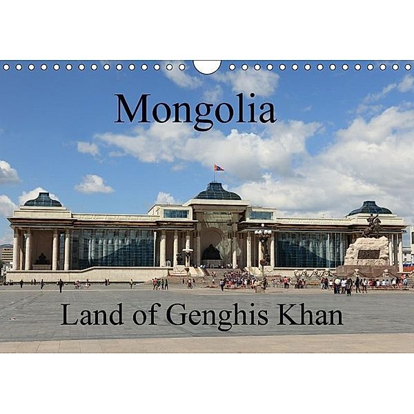 Mongolia Land of Genghis Khan / UK-Version (Wall Calendar 2017 DIN A4 Landscape), Roland Brack