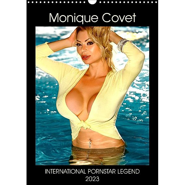 Monique Covet International Pornstar Legend 2023 (Wall Calendar 2023 DIN A3 Portrait), Monique Covet