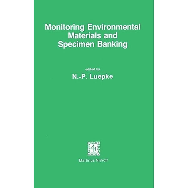 Monitoring Environmental Materials and Specimen Banking