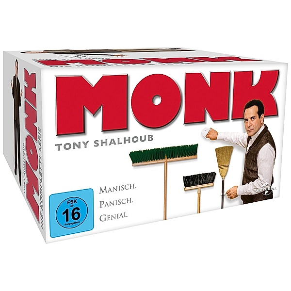 Monk - Die komplette Serie, Bitty Schram Traylor Howard Tony Shalhoub