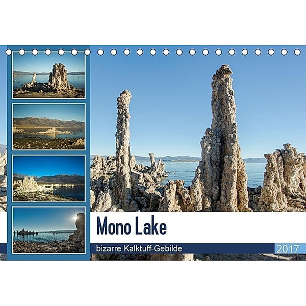 Mono Lake - bizarre Kalktuff-Gebilde (Tischkalender 2017 DIN A5 quer), Andrea Potratz