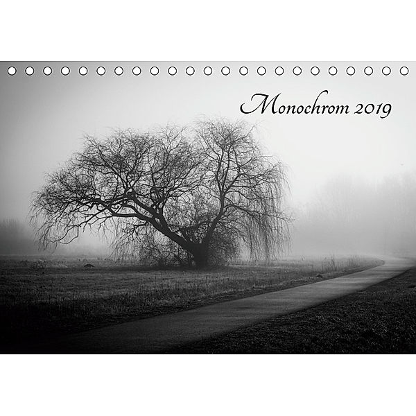 Monochrom 2019 (Tischkalender 2019 DIN A5 quer), Alexander Pfeiffer