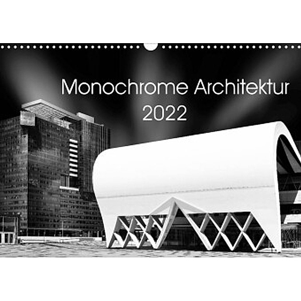 Monochrome Architektur (Wandkalender 2022 DIN A3 quer), David Wolf