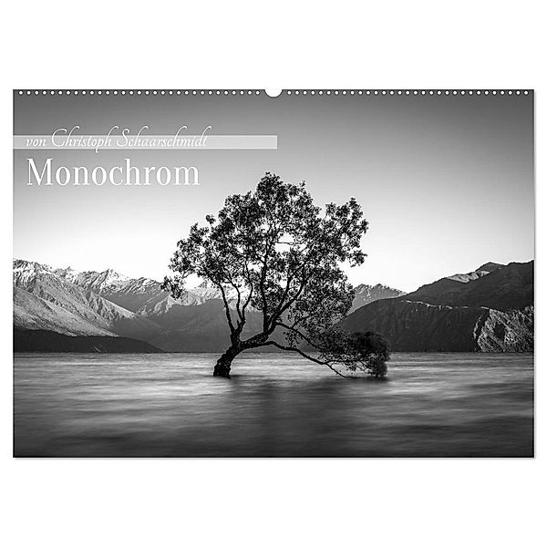 Monochrome Wonders (Wandkalender 2024 DIN A2 quer), CALVENDO Monatskalender, Christoph Schaarschmidt