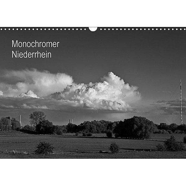 Monochromer Niederrhein (Wandkalender 2021 DIN A3 quer), BS Fotoart - Bernd Steckelbroeck