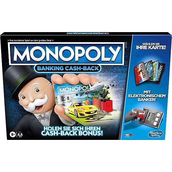 HASBRO Monopoly Banking Cash-Back