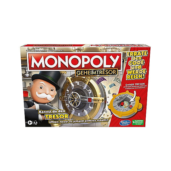 HASBRO Monopoly Geheimtresor