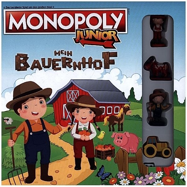 Winning Moves Monopoly Junior, Mein Bauernhof (Kinderspiel)
