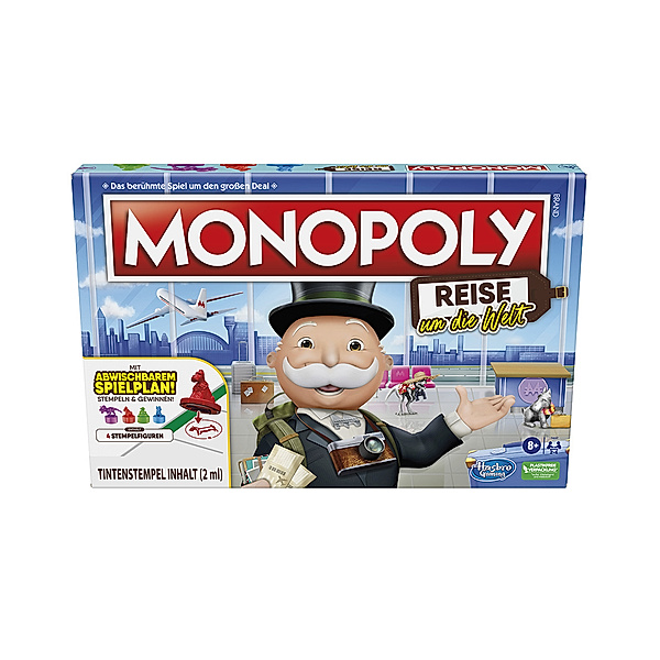 HASBRO Monopoly Reise um die Welt