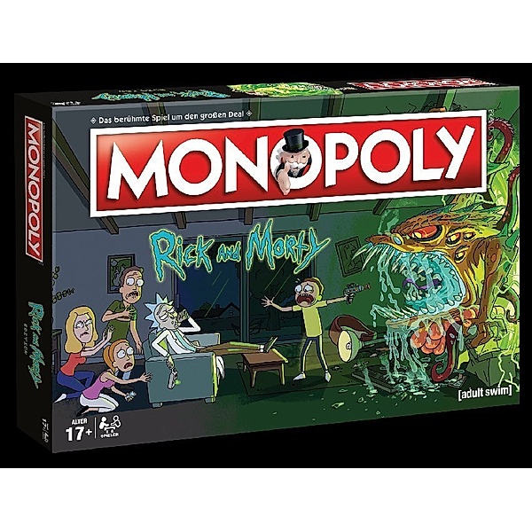 Winning Moves Monopoly Rick & Morty (Spiel)