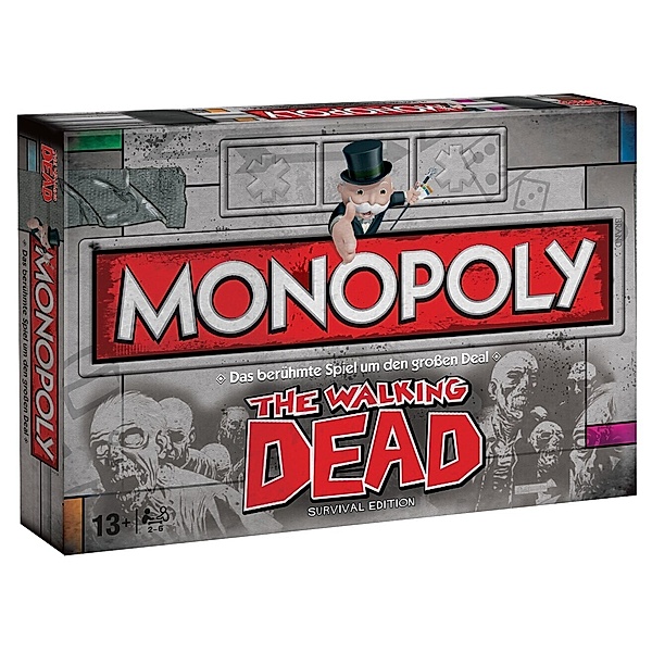 Winning Moves Monopoly The Walking Dead Survival Edition (Spiel)