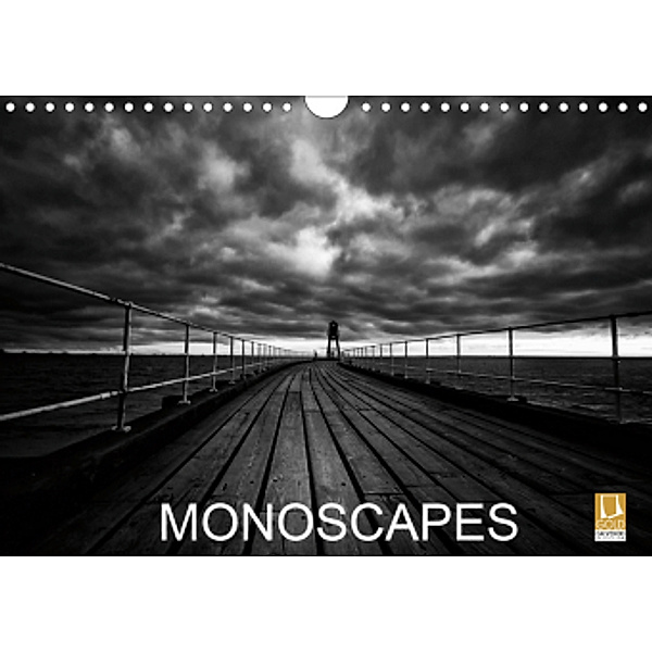 Monoscapes (Wall Calendar 2021 DIN A4 Landscape), Rory Garforth Photography