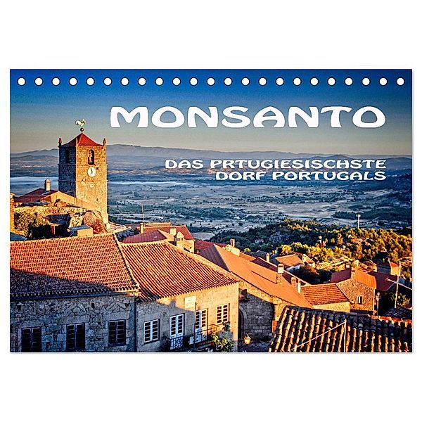 Monsanto in Portugal (Tischkalender 2024 DIN A5 quer), CALVENDO Monatskalender, joern stegen