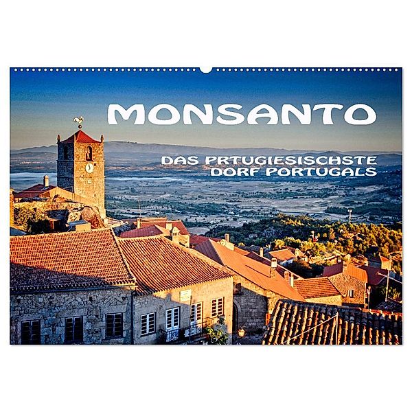 Monsanto in Portugal (Wandkalender 2024 DIN A2 quer), CALVENDO Monatskalender, joern stegen