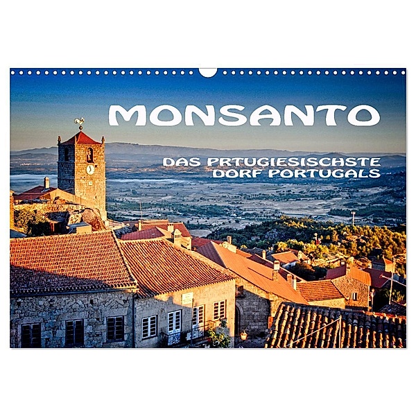 Monsanto in Portugal (Wandkalender 2024 DIN A3 quer), CALVENDO Monatskalender, joern stegen