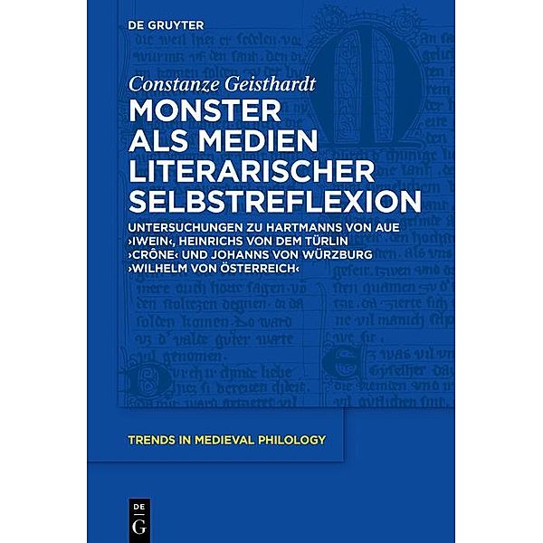 Monster als Medien literarischer Selbstreflexion / Trends in Medieval Philology, Constanze Geisthardt