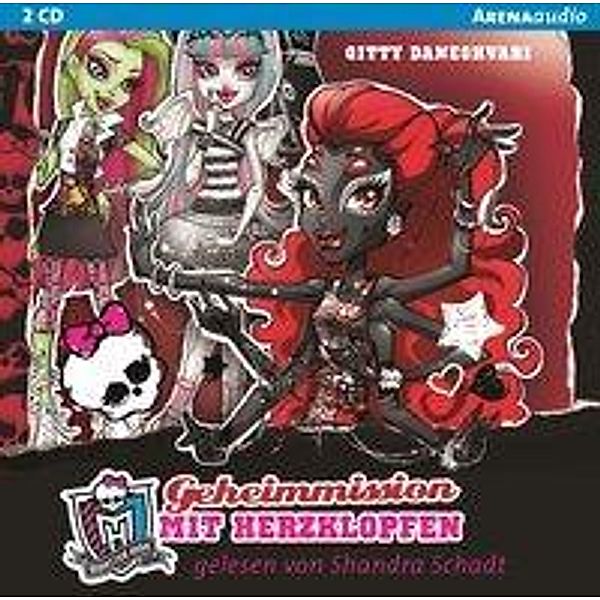 Monster High ab 9 - 4 - Geheimmission mit Herzklopfen, Gitty Daneshvari