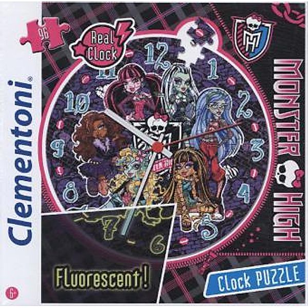 Monster High (Kinderpuzzle), Puzzleuhr