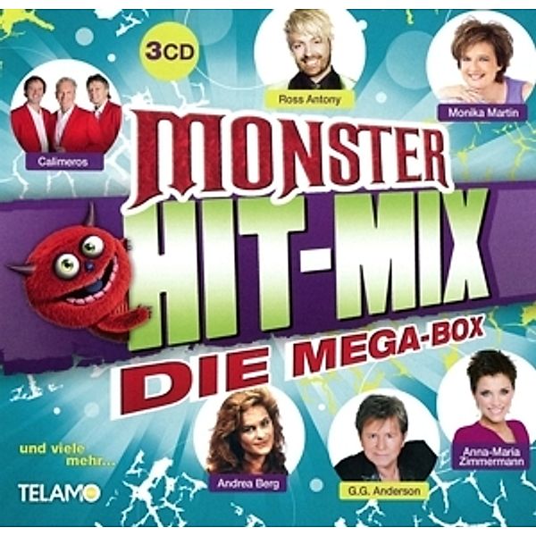 Monster Hit-Mix: Die Mega Box, Diverse Interpreten