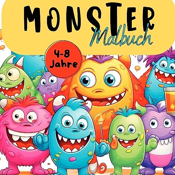 Monster Malbuch, Lucy´s Tier Malbücher