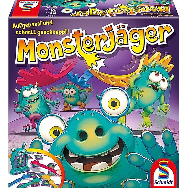 SCHMIDT SPIELE Monsterjäger (Kinderspiel)