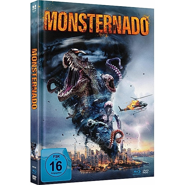Monsternado Limited Mediabook, Derek Miller, Danielle Scott, Chloe Karr