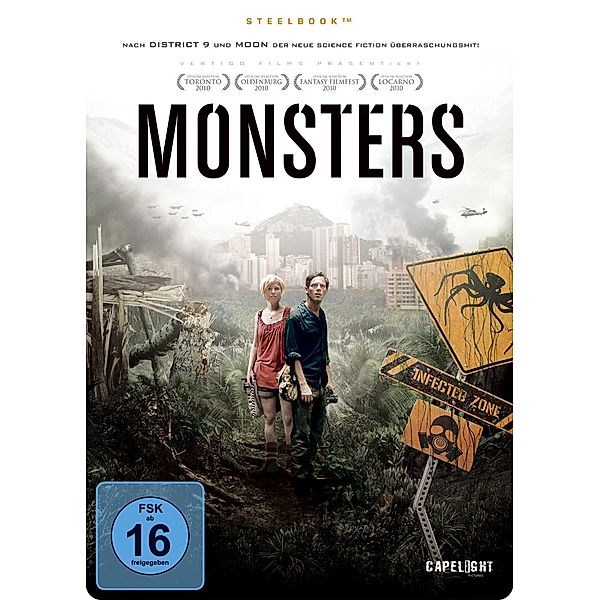 Monsters - Limited Steelbook Edition, Gareth Edwards